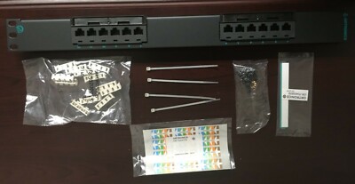 Ortronics OR-PSD5E6U12 Cat 5e Patch Panel, 6-Port Module, 12-Port