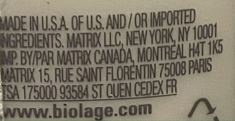 MATRIX BIOLAGE ADVANCED SOYBEAN OIL RENEW SYSTEM 13.5 OZ. DRY HAIR SHAMPOO