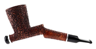 Pipe Ser Jacopo dalla Gemma R1 INSANUS N° 6  rusticated broken dublin calumet