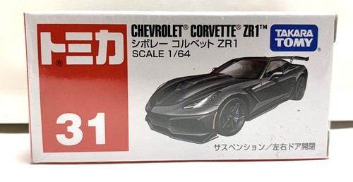 Takara Tomy / Tomica No.31 Chevrolet Corvette ZR1 / 1:64 | eBay