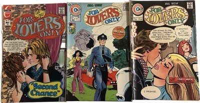Comic Books 3  For Lovers Only  Vintage Comic 1973-1975