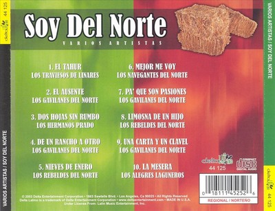 VARIOUS ARTISTS SOY DEL NORTE NEW CD
