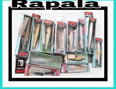 Rapala Fishing Lures, Tackle Boxes, Downriggers,Weighs, Swivels, ++ New & Used, 