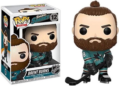 Funko NHL Brent Burns (San Jose Sharks Home Jersey) Collectible Vinyl Figure