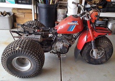Honda Big Red 3 Wheeler 1983 ATC 200E