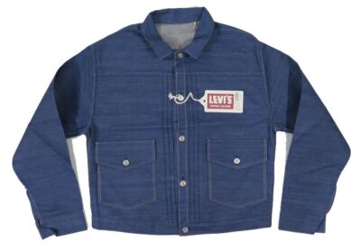 Pre-owned Levi's Pleated Blouse / Rigid Levis 1879model Made In Japan Size 40