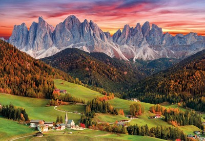 Clementoni Val di Funes 2000 Piece Jigsaw Puzzle