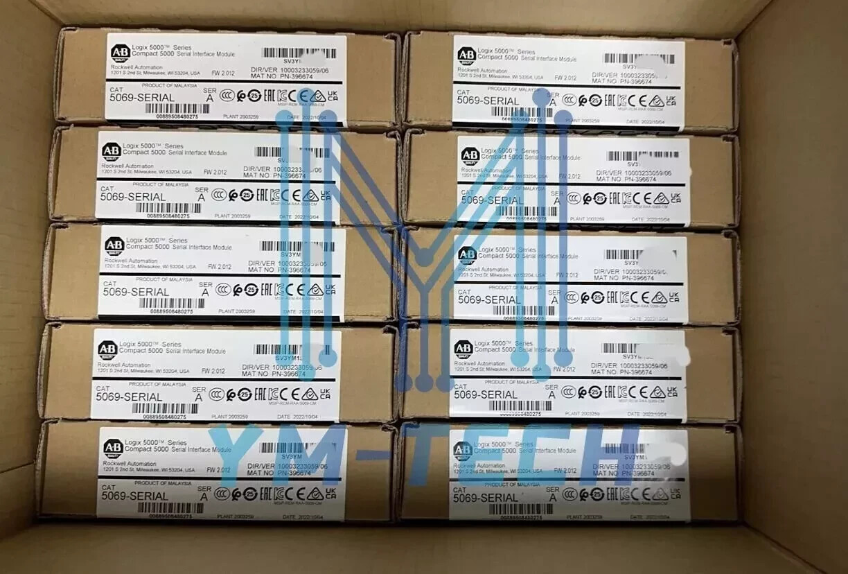 レーニアandチェリー NEW Factory Sealed Allen-Bradley 5069-SERIAL Compact Logix