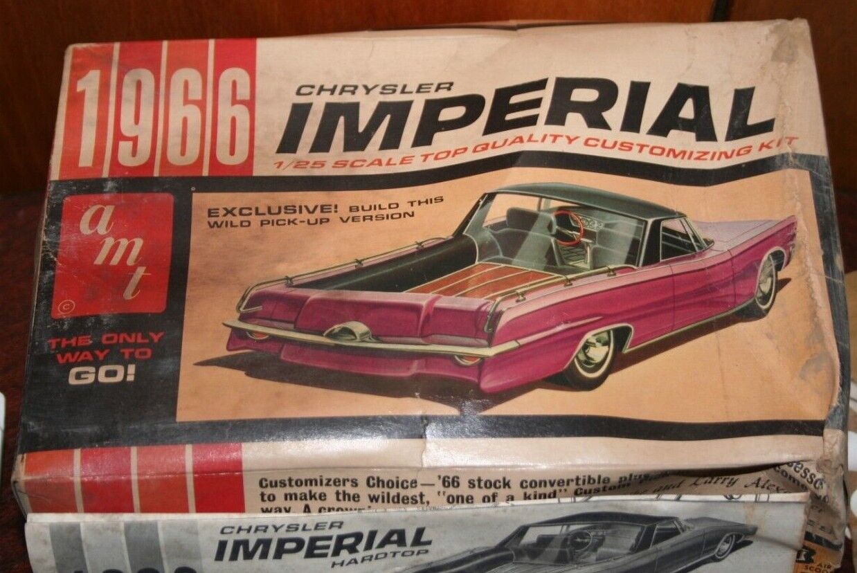 AMT 1966 Chrysler Imperial Wild Pick-ups / Convertible AMT 1966 Chrysler Imperial Wild Pick-ups / Convertible