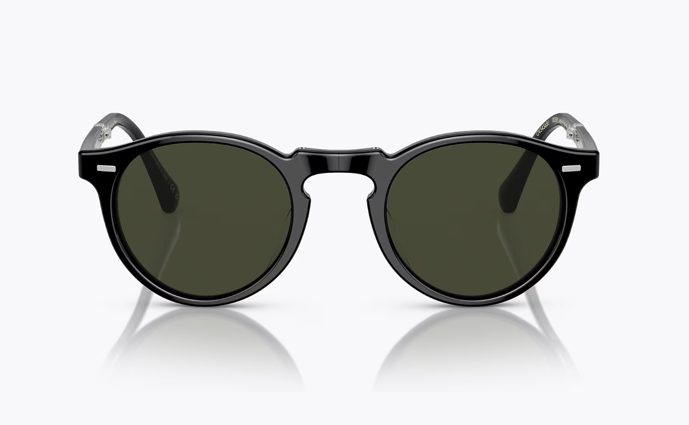 Pre-owned Oliver Peoples Gregory Peck 1962 Folding Polarized G-15 Sun Ov5456su Msrp$684 In G-15 Polar