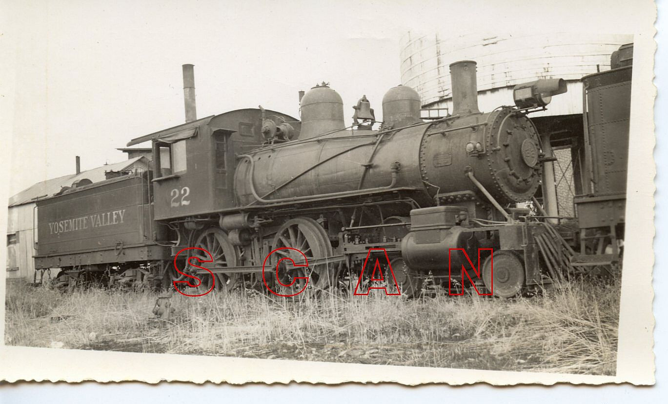 2F904 RP 1940s YOSEMITE VALLEY RAILROAD 440 LOCO #22 | eBay