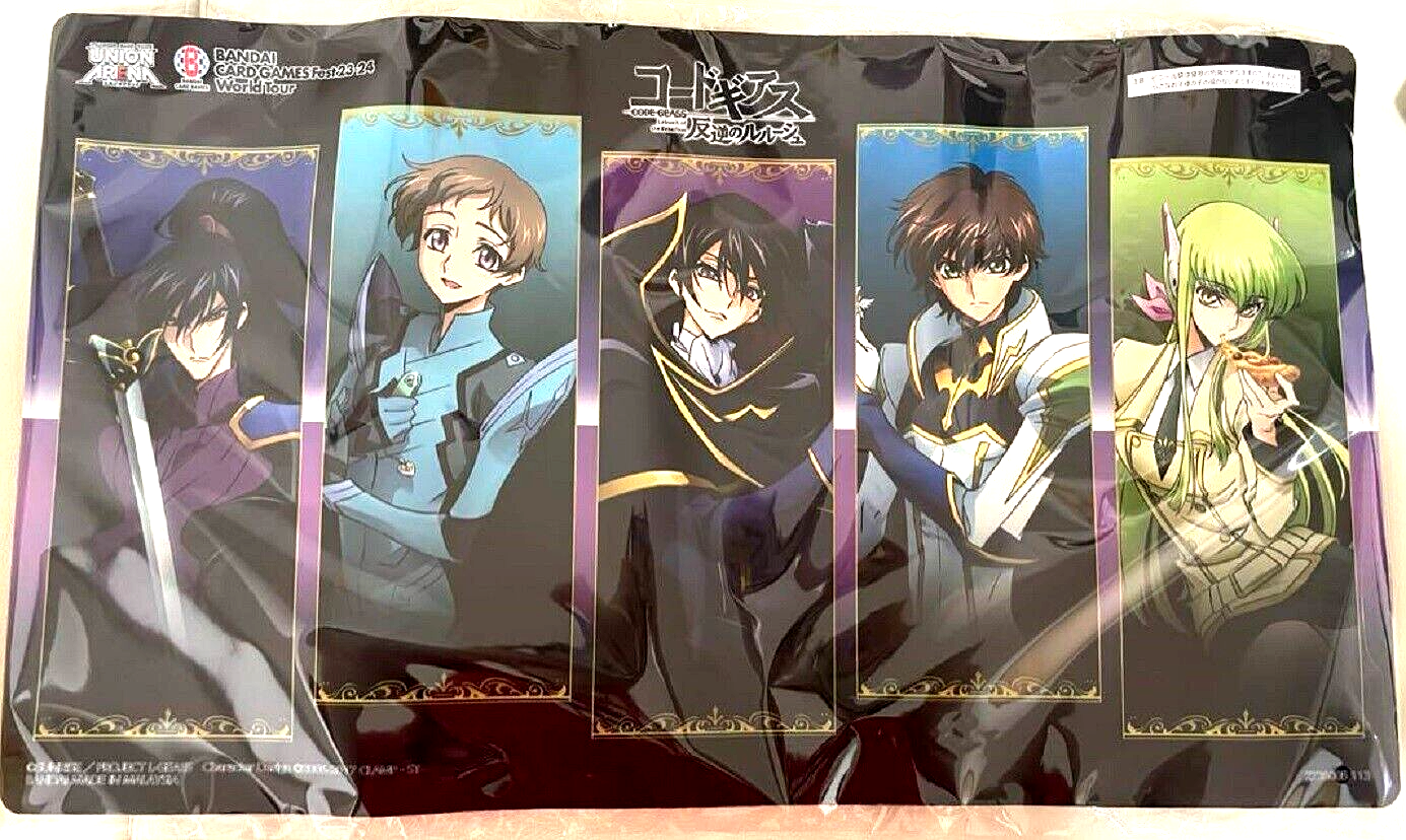 Union Arena Code Geass Official Playmat Special Set Limited