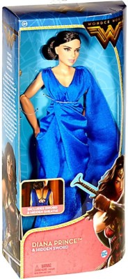 NEW NOS DC Comics Wonder Woman Diana Prince & Hidden Sword Action Figure Doll 