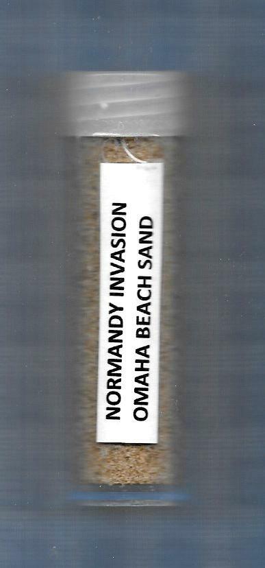 NORMANDY INVASION BEACH FRANCE SAND FROM OMAHA BEACH 1