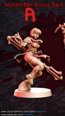 Impression 3D Figurines RN Studio, Dungeon legends