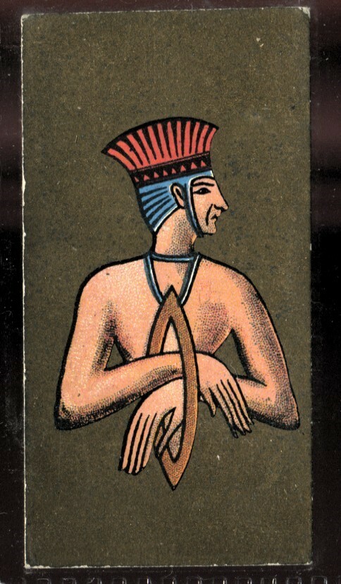Tobacco Card, Cavanders, ANCIENT EGYPT, 1928, Standard, #12