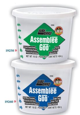 Lubegard Dr. Tranny Assemblee Goo Combo Pack, Blue (19260) & Green  (19250) 
