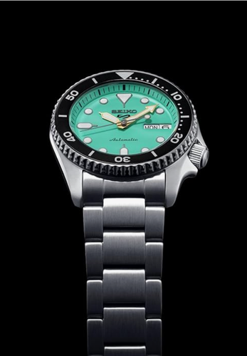 Pre-owned Seiko 5sports Mechanical Men's Metal Watch Band Sbsa229 Srpk33k1 Jdm