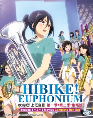 DVD Anime Sound! Euphonium Complete TV Series Season 1+2 + 3 Movies English SUB