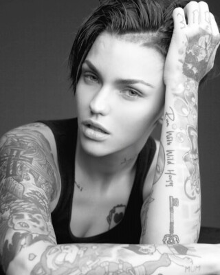 Ruby Rose  Sexy Babe  Actress 8.5X11 Photo Reprint 9653---