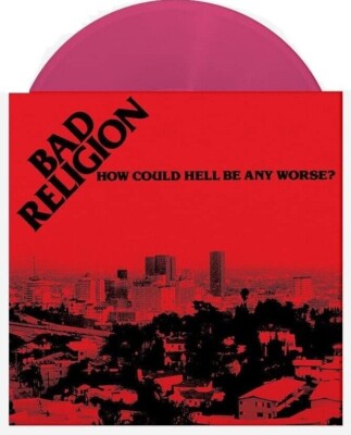 Bad Religion How Could Hell Be Any Worse LP LIMITED Newbury Comics PINK VINYL