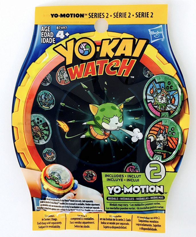 Yo-kai Watch Season 1 Watch, Bonus 2, 2pc Yo Motion Packs, New in Box,  sealed