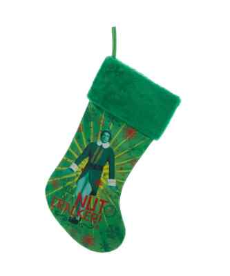 ELF THE MOVIE Son Of A Nutcracker! Christmas Stocking, 19'', by Kurt Adler