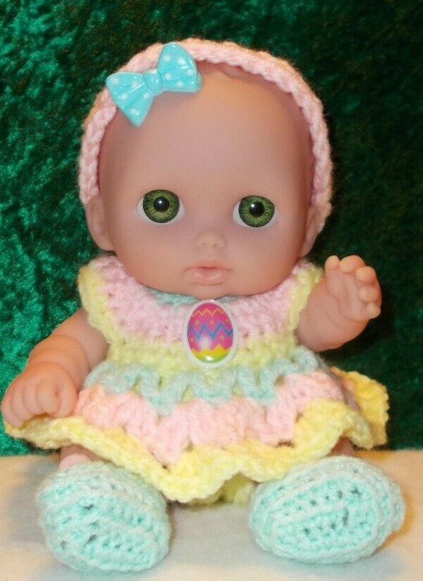HAND CROCHETED DOLL CLOTHES/fits 8.5