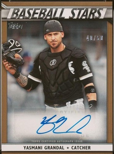 2020 Topps Update Series - Yasmani Grandal #BSA-YG
