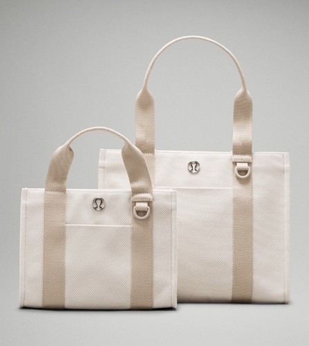 ★SOMEWHERE BUTTER.★ Lace Mini Tote Bag Ivory BAGS - SOMEWHERE BUTTER.
