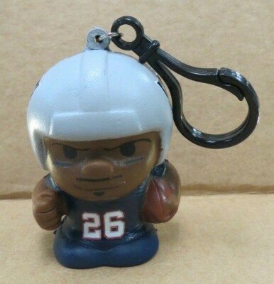 SQUEEZY MATES SERIES 3 NEW ENGLAND PATRIOTS #26 SONY MICHEL W/KEYCHAIN NEW