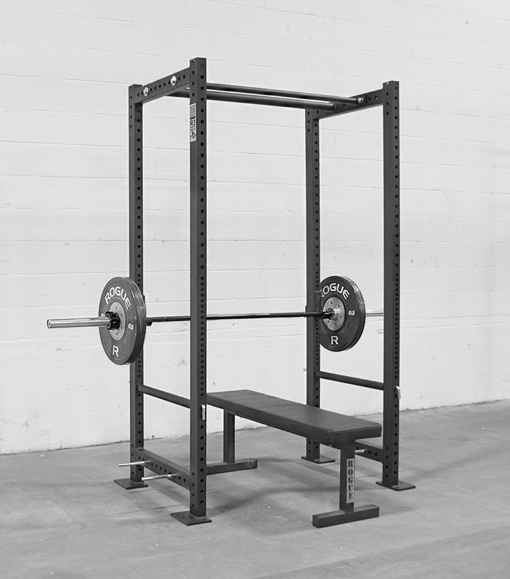 ROGUE R3 SQUAT RACK & FLAT BENCH in Londonderry, County Londonderry