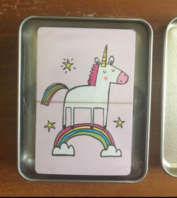 PAPERCHASE KIDS UNICORN PLAYING CARDS