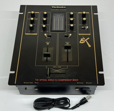 Technics SH-EX1200 Audio Mixer Black DMC The Official World DJ 