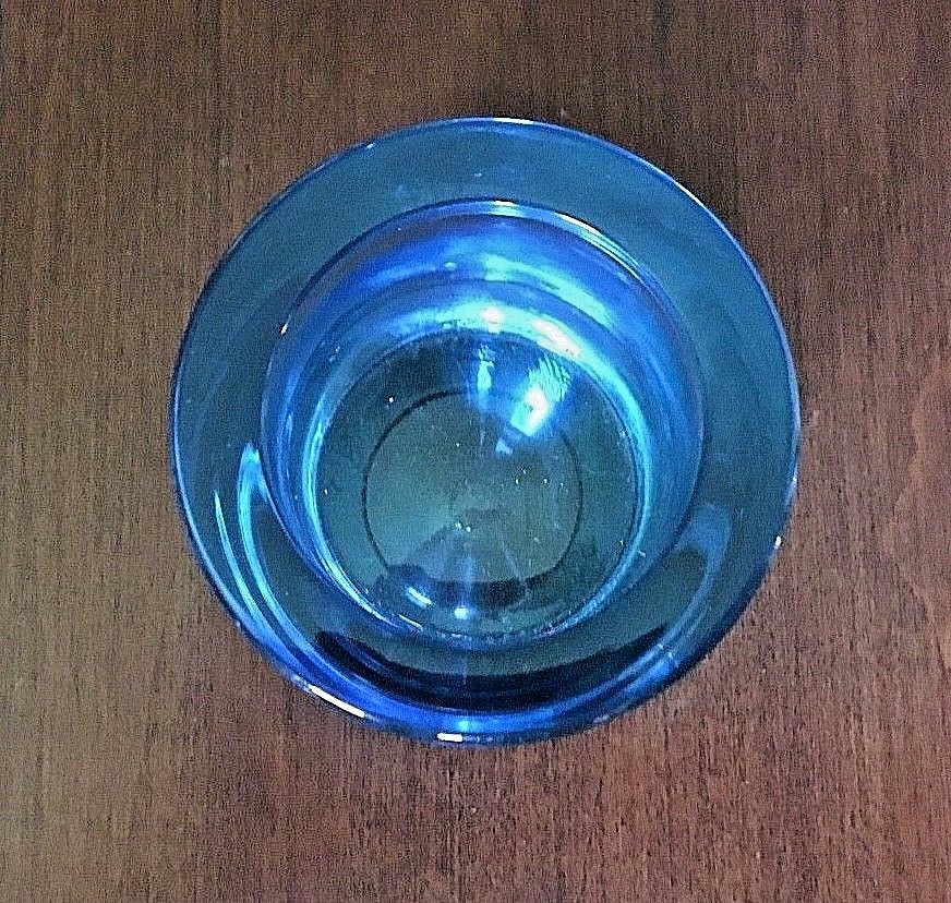 IITTALA Marimekko LIGHT BLUE Votive Tea Light Heikki Orvola Finland