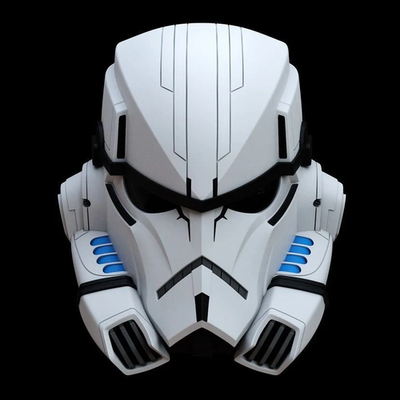 Play Arts Kai Strom Trooper Helmet 3D — 3D Printed RAW DIY Cosplay Helmet K
