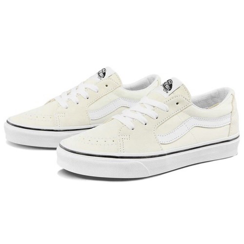 

ЖЕНСКИЕ КРОССОВКИ VANS SK8-LOW S CLASSIC SKATEBOARD КРЕМОВЫЕ/БЕЛЫЕ VN0A4UUKFRL, Белый, VANS Sk8-Low