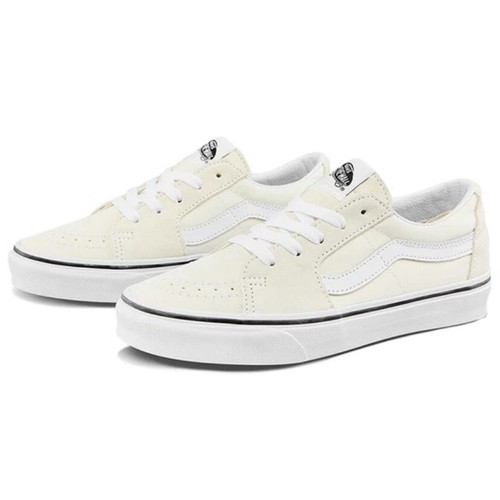 ЖЕНСКИЕ КРОССОВКИ VANS SK8-LOW S CLASSIC SKATEBOARD КРЕМОВЫЕ/БЕЛЫЕ VN0A4UUKFRL