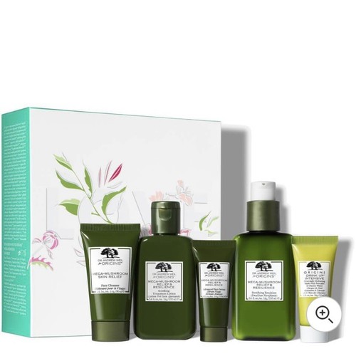 Origins Love and Calm Mega-Mushroom Soothing and Fortifying Regimen Set