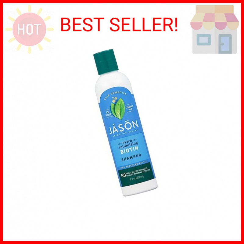 Jason Thin-to-Thick Extra Volume Shampoo, 8 oz. (Packaging May Vary)