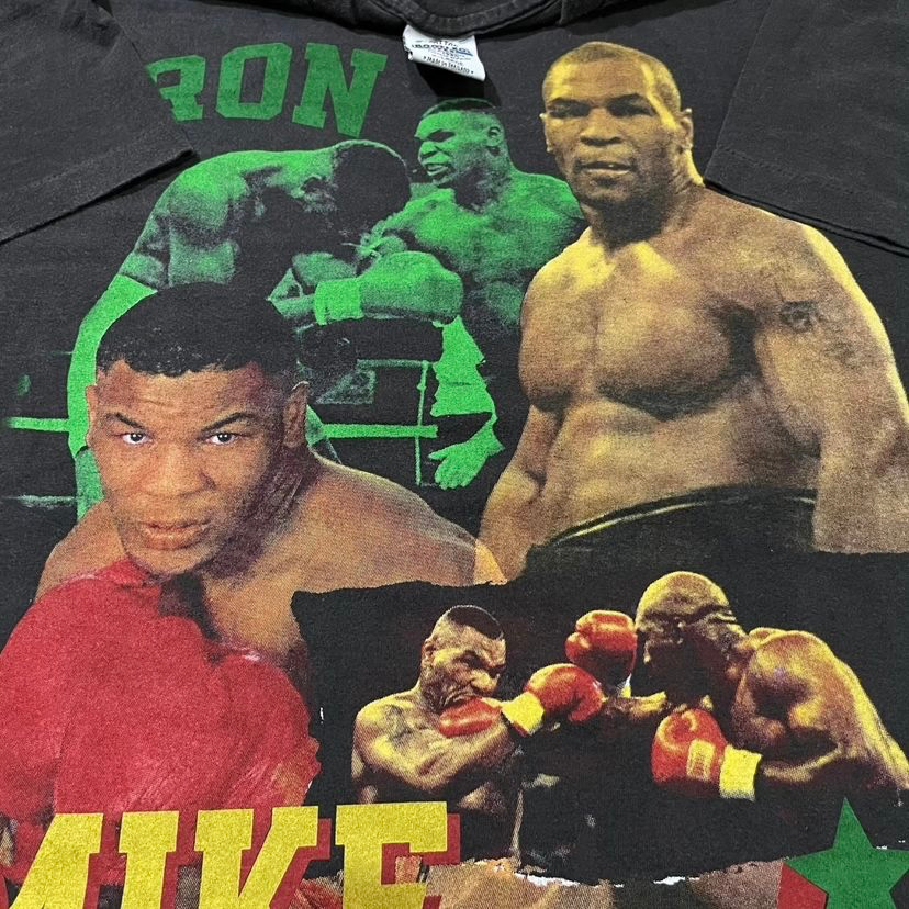 Vintage 1980 Iron Mike Tyson Size L Old School Bootleg Rap Vintage 1980 Iron Mike Tyson Size L Old School Bootleg Rap