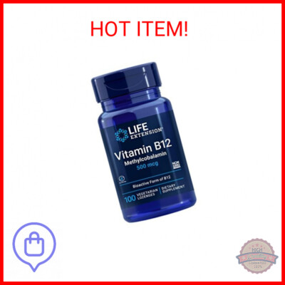 Methylcobalamin Vitamin B12 Supplement 500mcg - Energy & Brain Health - Vegetari