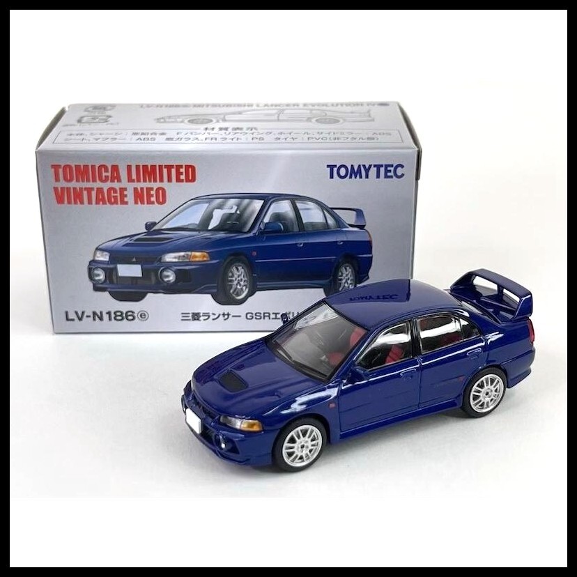 Tomica Limited Vintage NEO LV-N186e MITSUBISHI LANCER GSR