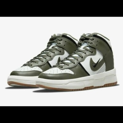 NIKE Dunk High Up  Cargo Khaki  Women s Size 7.5 DH3718-103 New Without Box