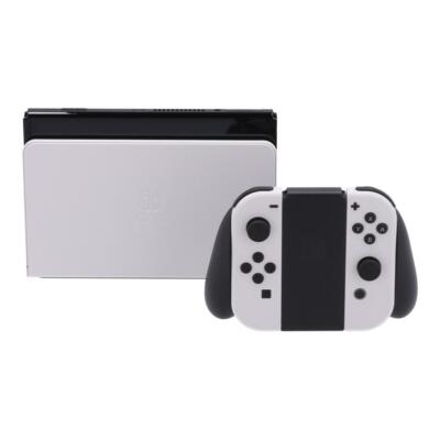 Nintendo Switch Joy-Con L&R: White Organic El Model HEG-S