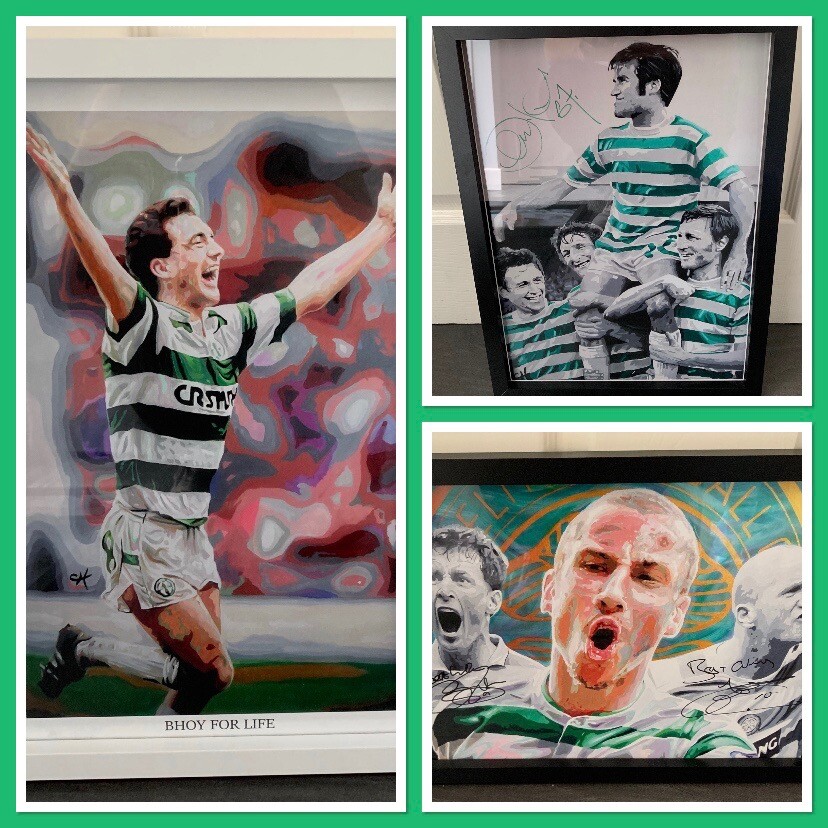 Signed Celtic Football Memorabilia in Renfrew, Renfrewshire Gumtree