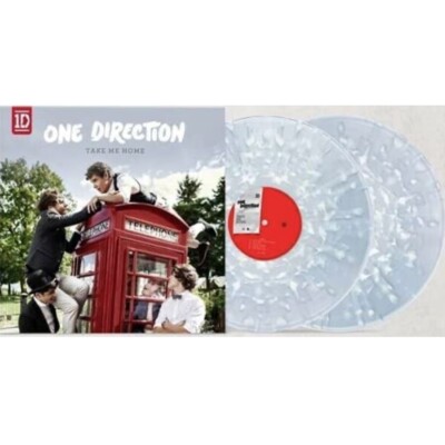 One Direction Take Me Home Clear Vinyl White Swirl Urban Outfitters Liam Payne