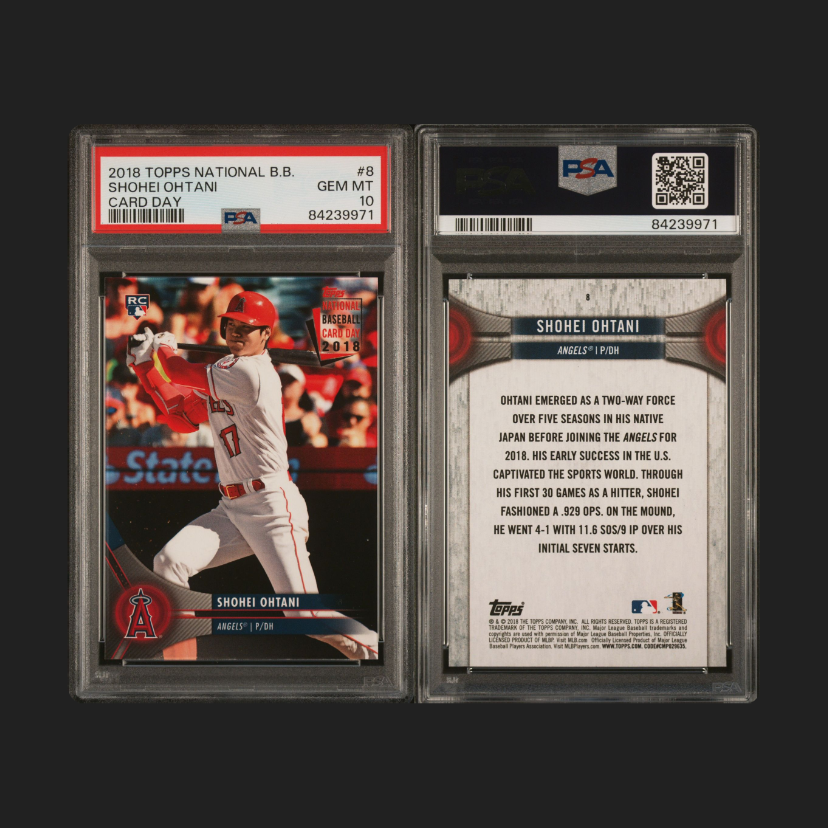 Anime Variant Shohei Ohtani 2018 Topps National Baseball Anime Variant Shohei Ohtani 2018 Topps National Baseball