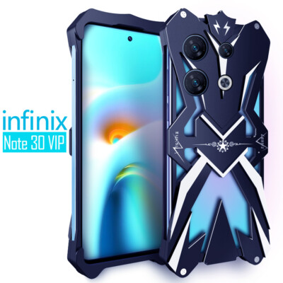 For Infinix Note 30 VIP / GT 10 Pro Metal  Shockproof  shockproof Back Case