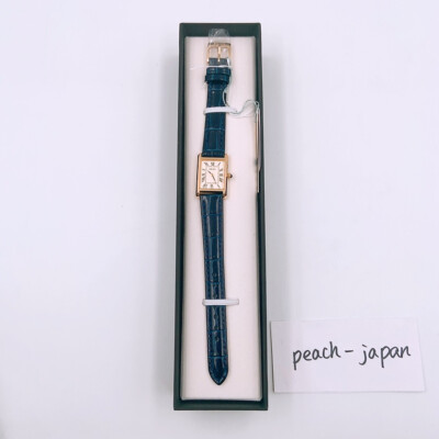 Pre-owned Seiko Selection Nano Universe Collaboration Sseh004 Gold×blue Quartz 2022